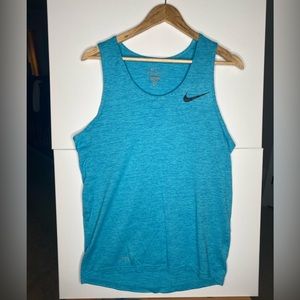 Nike bright blue Dri-Fit tank size Small.